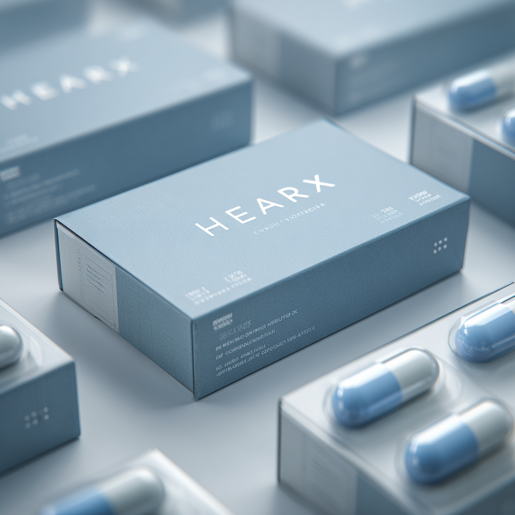 Hearx - supliment pentru auz, ambalaj 60 capsule